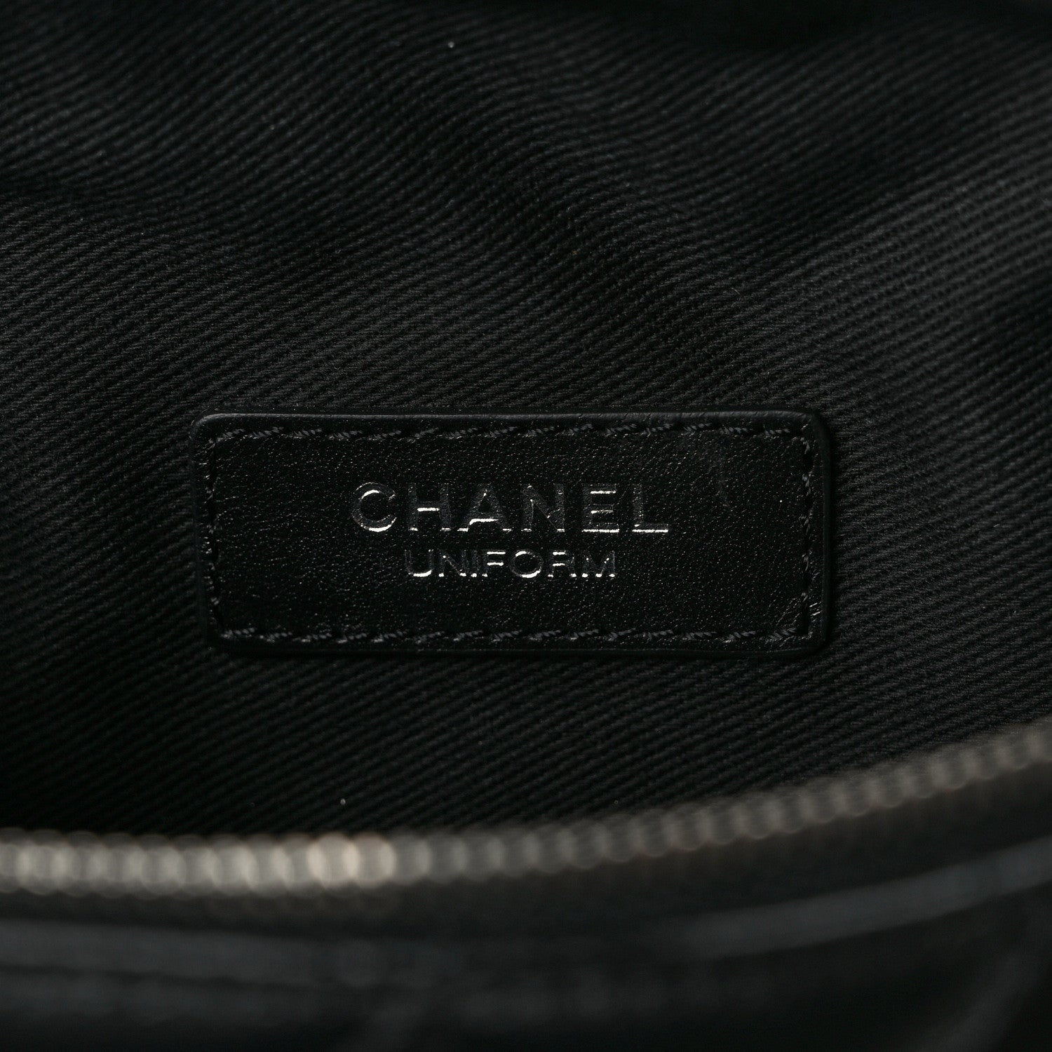 Chanel Lambskin Quilted Waist Belt Bag Black 6 of 9