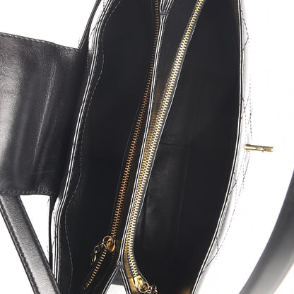 Chanel CHANE Lambskin Stitched Shoulder Bag Black 5 of 7