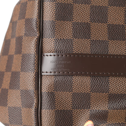 Louis Vuitton Damier Ebene Speedy Bandouliere 35 6 of 12