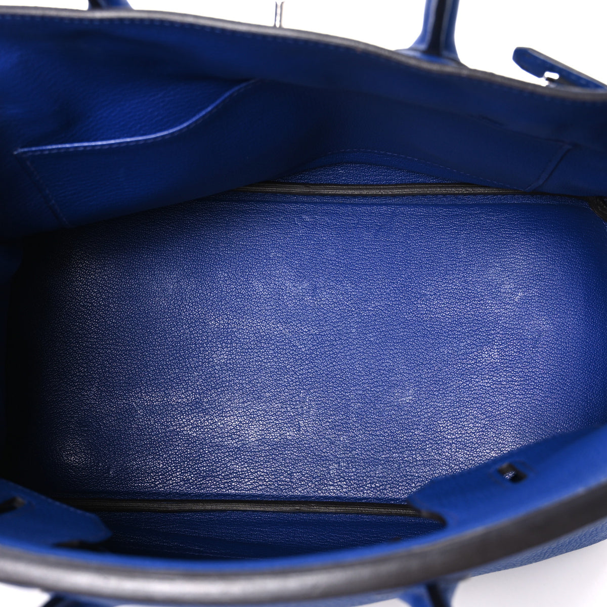 Hermes Togo Birkin 30 Bleu Electrique 5 of 10