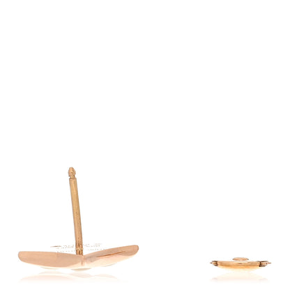 Louis Vuitton 18K Pink Gold Mother of Pearl Color Blossom Star Stud Earring 3 of 4