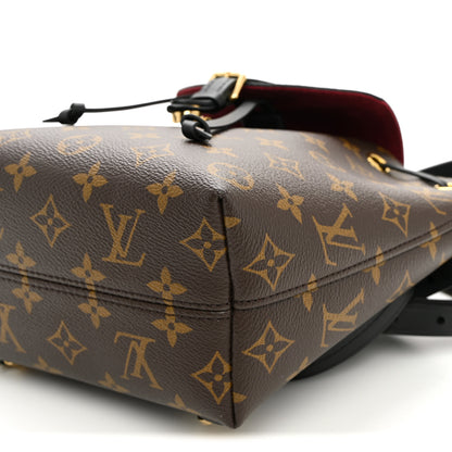 Louis Vuitton Monogram BB Montsouris NM Backpack Black 9 of 9