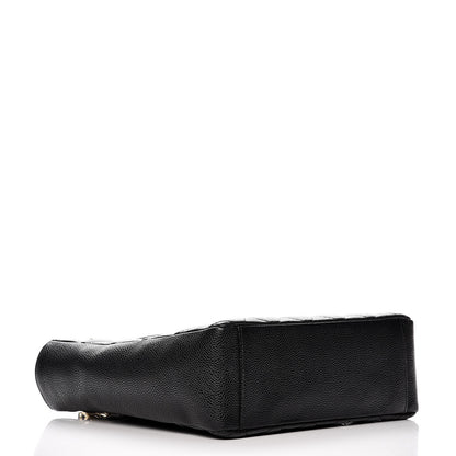 Chanel Caviar Quilted Petit Shopping Tote PST Black 4 of 7