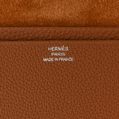 Hermes Togo Ulysse MM Notebook Cover Gold 6 of 7