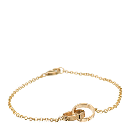 Cartier 18K Yellow Gold Interlocking LOVE Bracelet 1 of 5