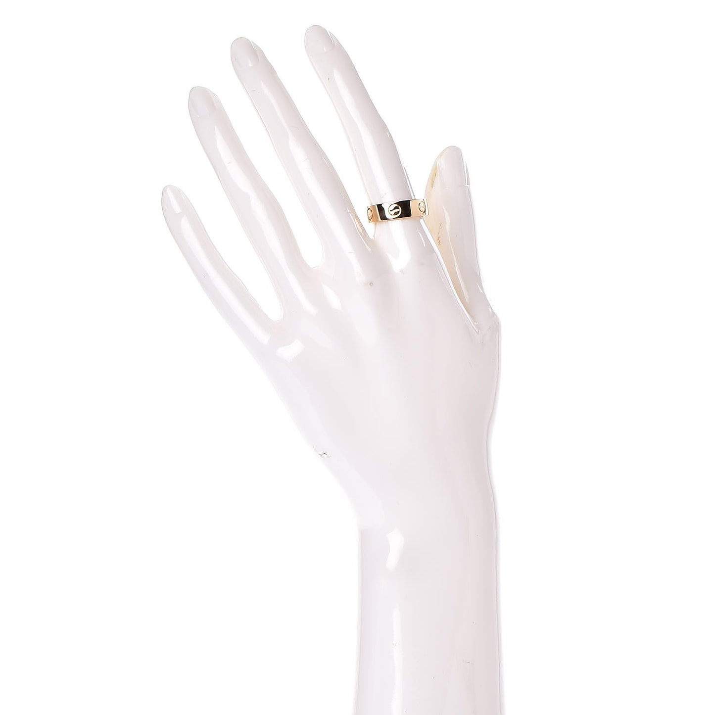 18K Yellow Gold 5.5mm LOVE Ring 53 6.5