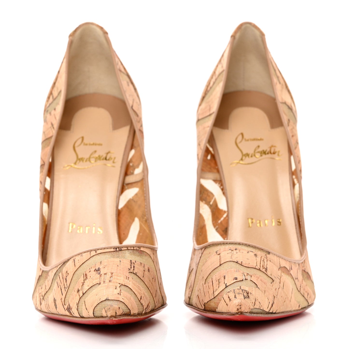 So Kate 120 Cork Devore Pumps 37 Noisette