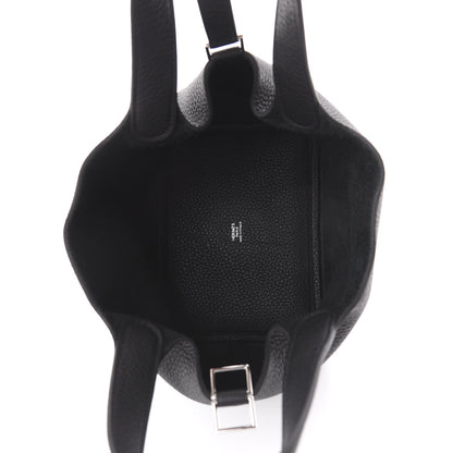 Hermes Taurillon Clemence Picotin Lock 18 PM Black 4 of 9