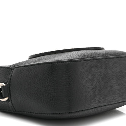 Gucci Pebbled Calfskin Studded Small Soho Disco Bag Black 10 of 11