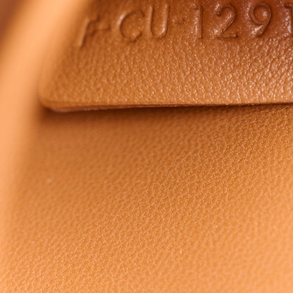 Celine Canvas Calfskin Triomphe Shoulder Bag Tan 7 of 11