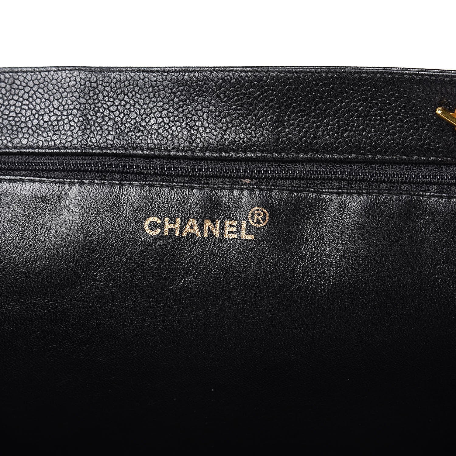 Chanel Caviar CC Shoulder Bag Black 6 of 13