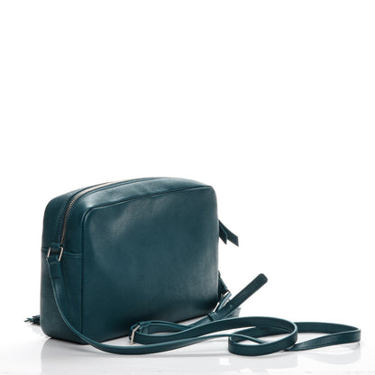 Saint Laurent Lambskin Monogram Small Lou Camera Bag Peacock 3 of 7