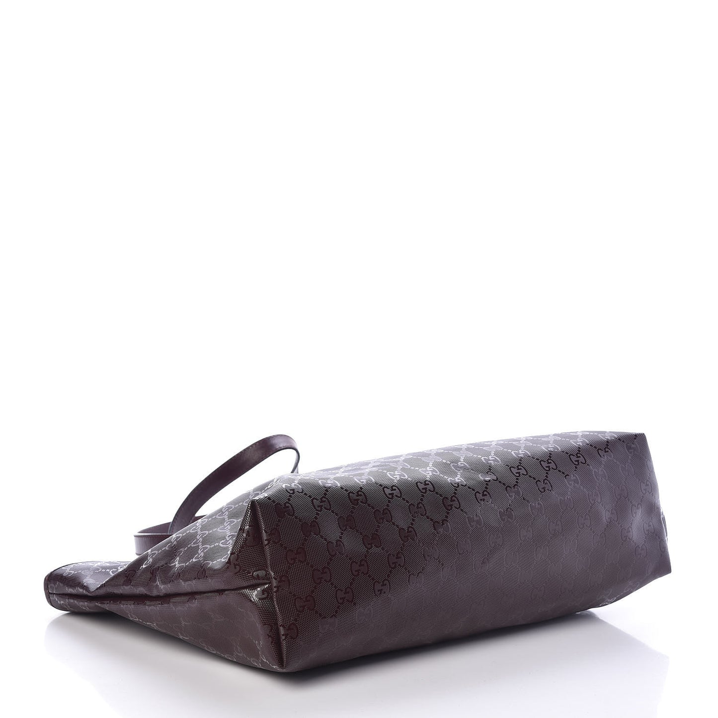Imprime Monogram Medium Zippered Tote Bordeaux