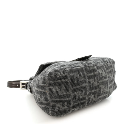Fendi Wool Zucca Mama Baguette Grey 4 of 11