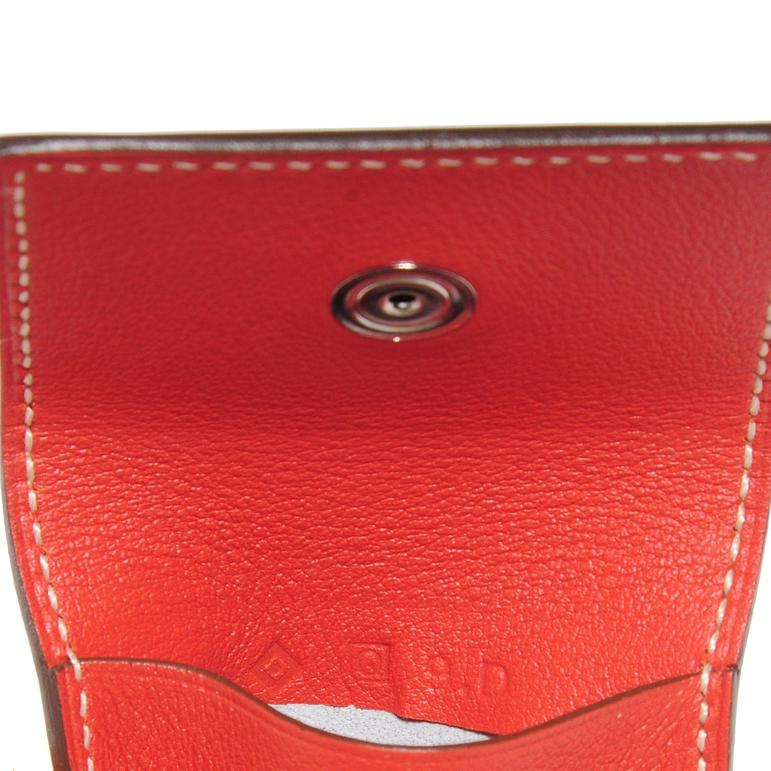 Hermes Swift Post It Notepad Holder PM w Refill Sanguine 7 of 7
