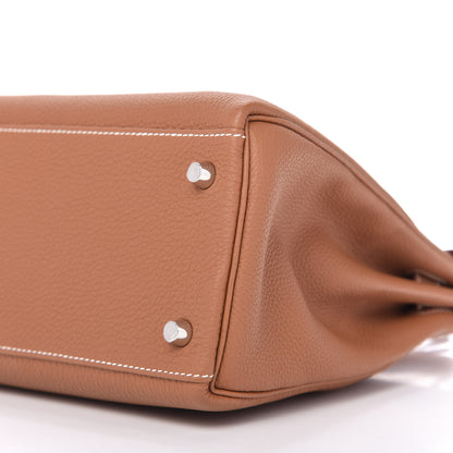 Hermes Togo Kelly Retourne 28 Gold 7 of 12