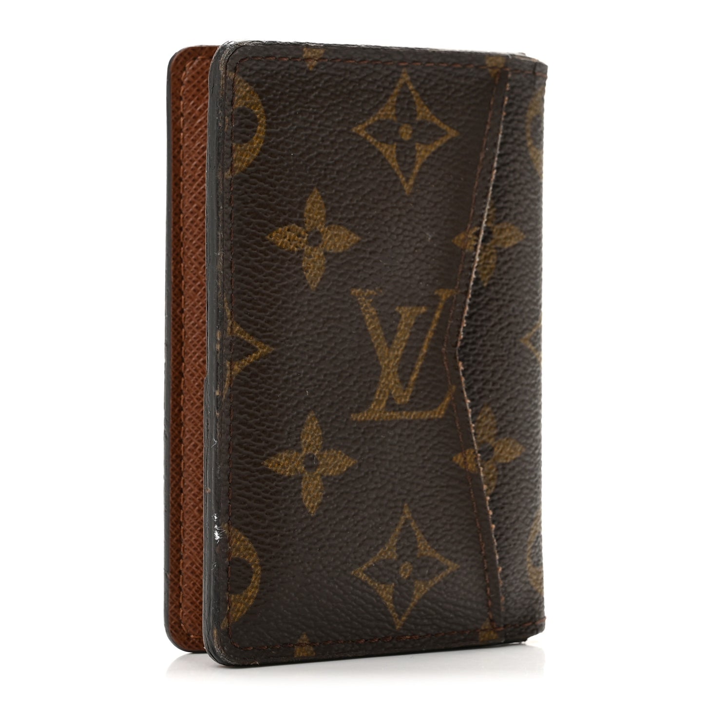 Monogram Pocket Organizer Card Holder NM