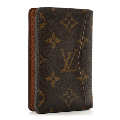 Louis Vuitton Monogram Pocket Organizer Card Holder NM 3 of 8