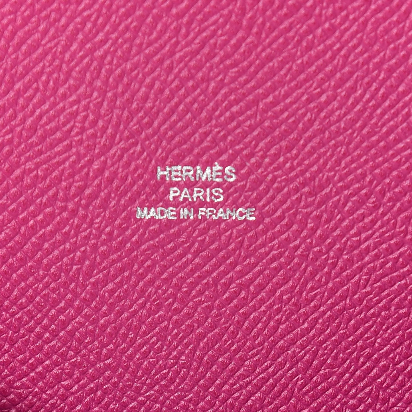 Epsom Calvi Pouch Rose Poupre Bleu Electrique