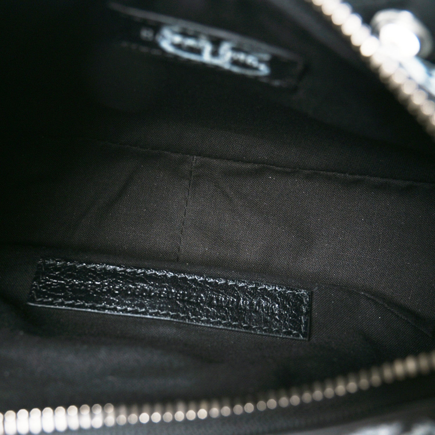 Balenciaga Agneau Arena Graffiti Le Cagole Shoulder Bag XS Black 6 of 11