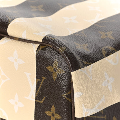 Louis Vuitton Monogram Rayures Neverfull MM 9 of 9