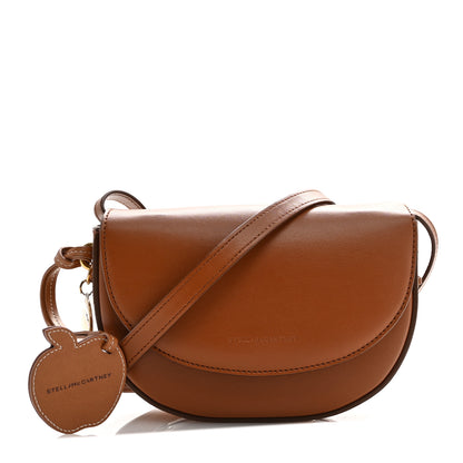 Stella McCartney Uppeal Small Frayme Whipstitch Shoulder Bag Tan Brown 1 of 10
