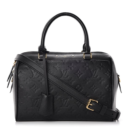 Louis Vuitton Empreinte Speedy Bandouliere 25 NM Black 1 of 8