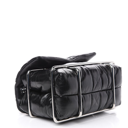 Alexander Wang Calfskin Quilted Halo Crossbody Bag Black 3 of 9