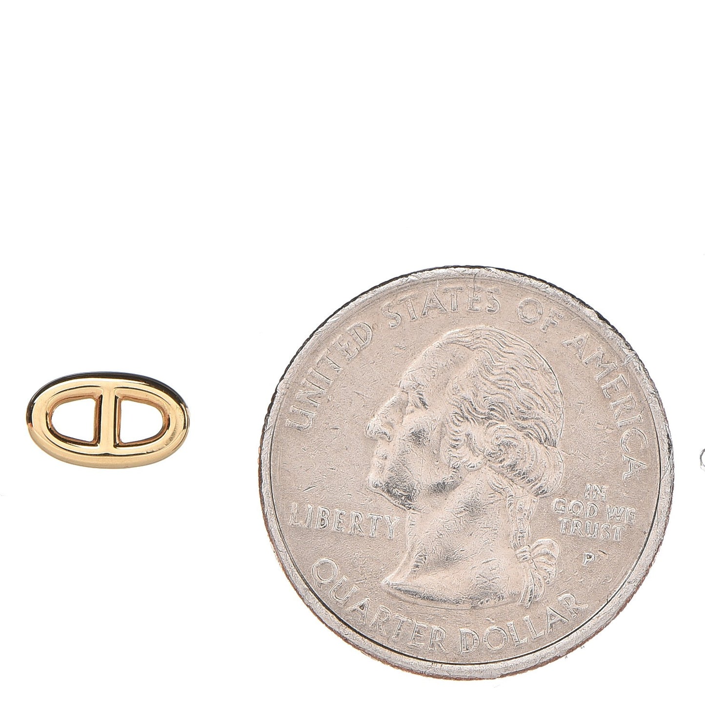 18K Yellow Gold TPM Farandole Stud Earrings