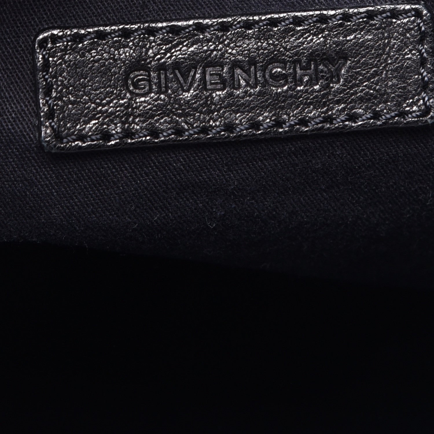 Givenchy Pebbled Sheepskin Medium Nightingale Black 7 of 9