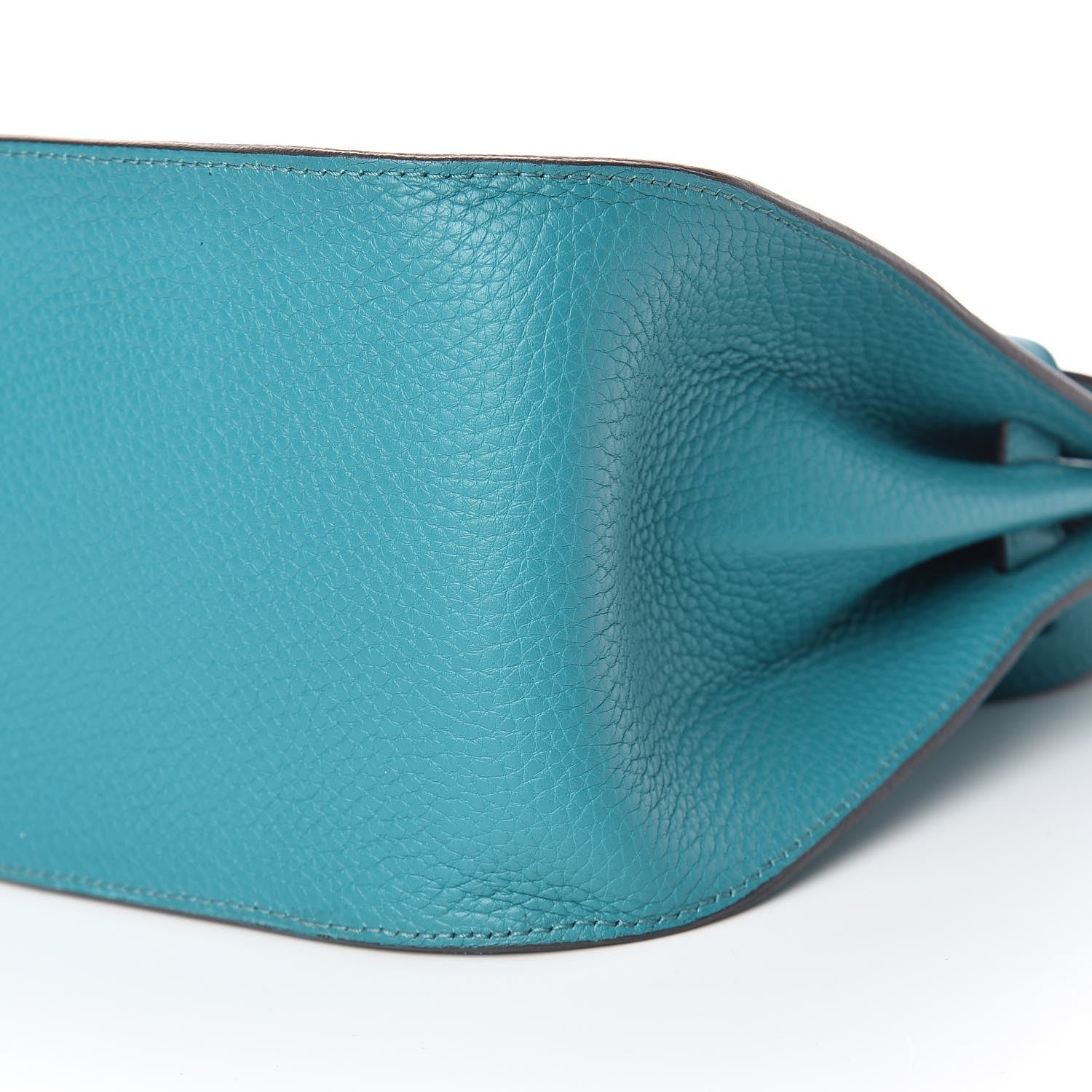 Hermes Taurillon Clemence Jypsiere 28 Bleu Paon 10 of 11