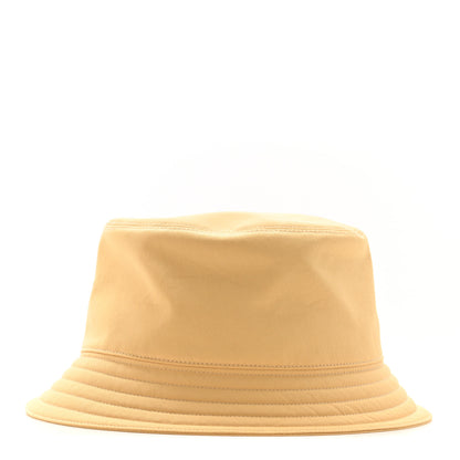 Hermes Cotton Fred H Cut Bucket Hat 60 Banane Jaune Poussin 5 of 8