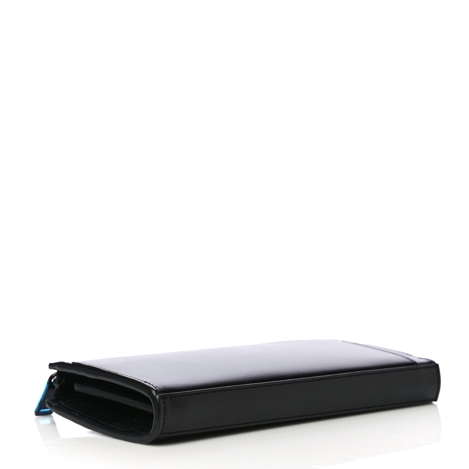 Saint Laurent Calfskin Fragment Zip Around Wallet Black 4 of 10