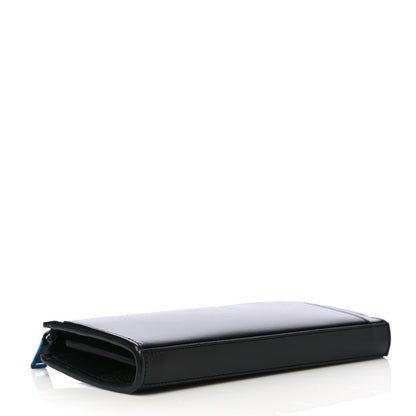 Saint Laurent Calfskin Fragment Zip Around Wallet Black 4 of 10