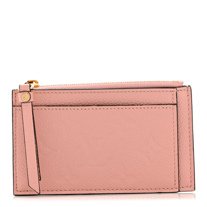 Louis Vuitton Empreinte Zipper Card Holder Rose Poudre 1 of 8