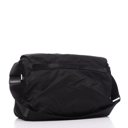 Prada Nylon Vela Messenger Bag Black 3 of 9