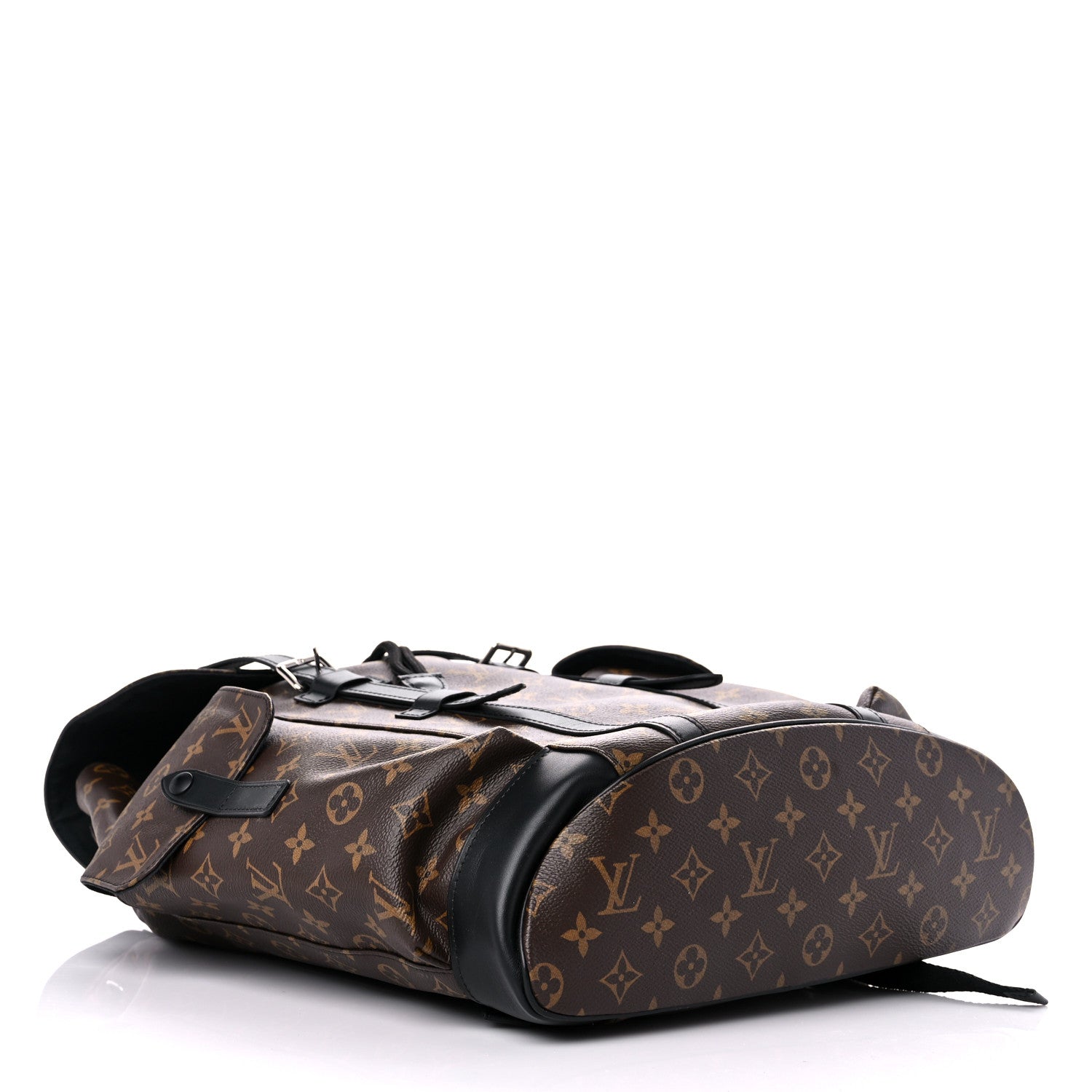 Louis Vuitton Monogram Macassar Christopher PM Backpack 4 of 19