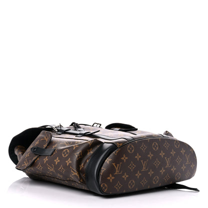 Louis Vuitton Monogram Macassar Christopher PM Backpack 4 of 19