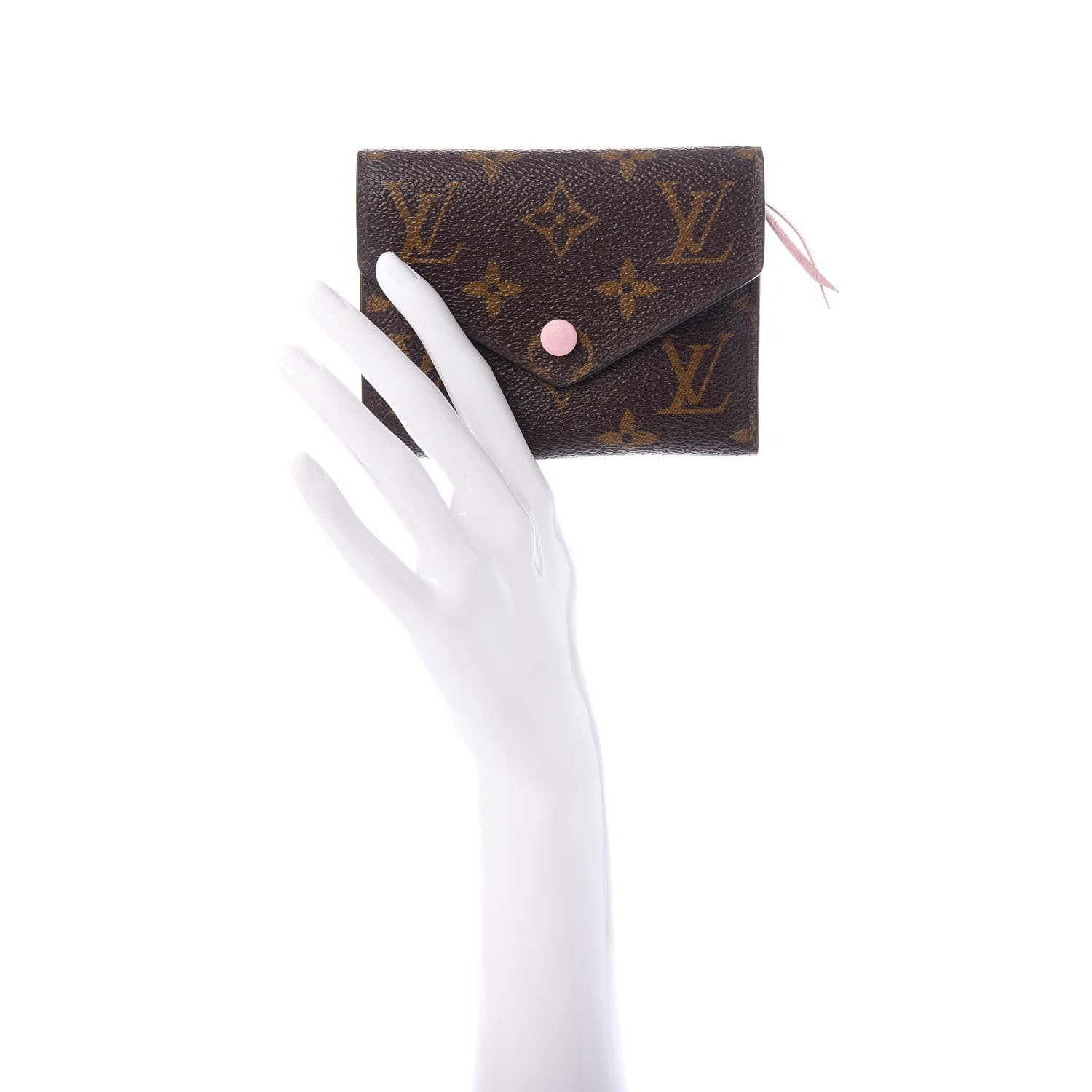 Louis Vuitton Monogram Victorine Wallet Rose Ballerine 2 of 8
