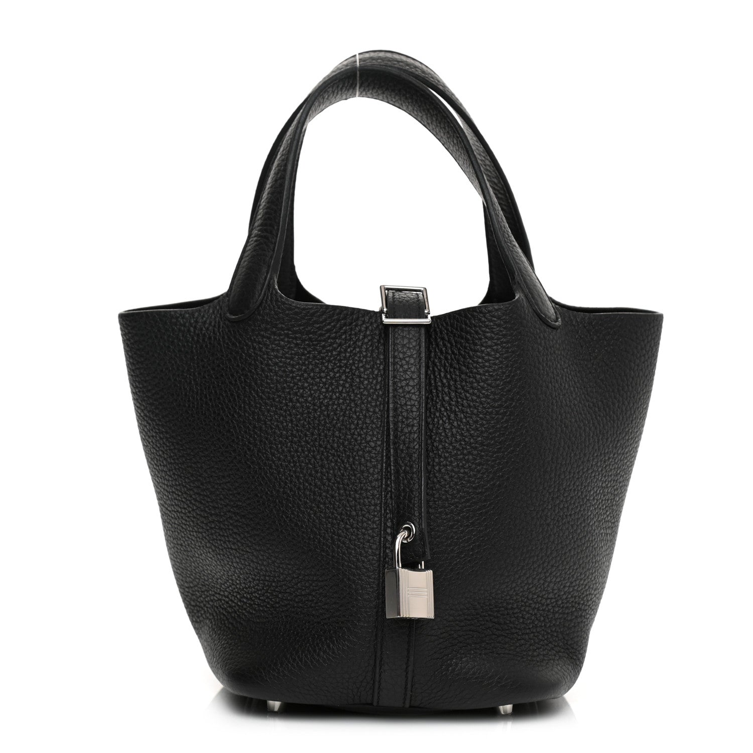 Hermes Taurillon Clemence Picotin Lock 18 PM Black 1 of 9