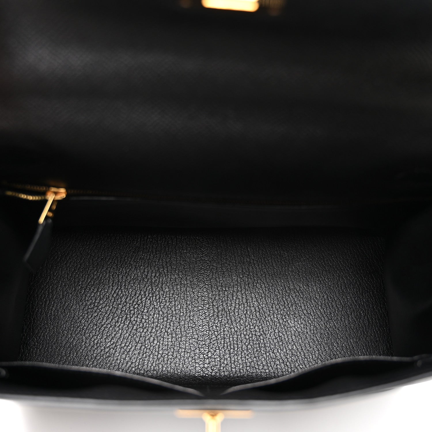 Hermes Epsom Kelly Sellier 28 Black 5 of 11
