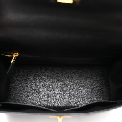 Hermes Epsom Kelly Sellier 28 Black 5 of 11