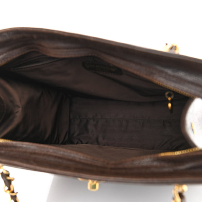 Chanel Caviar Shopper Tote Brown 5 of 12