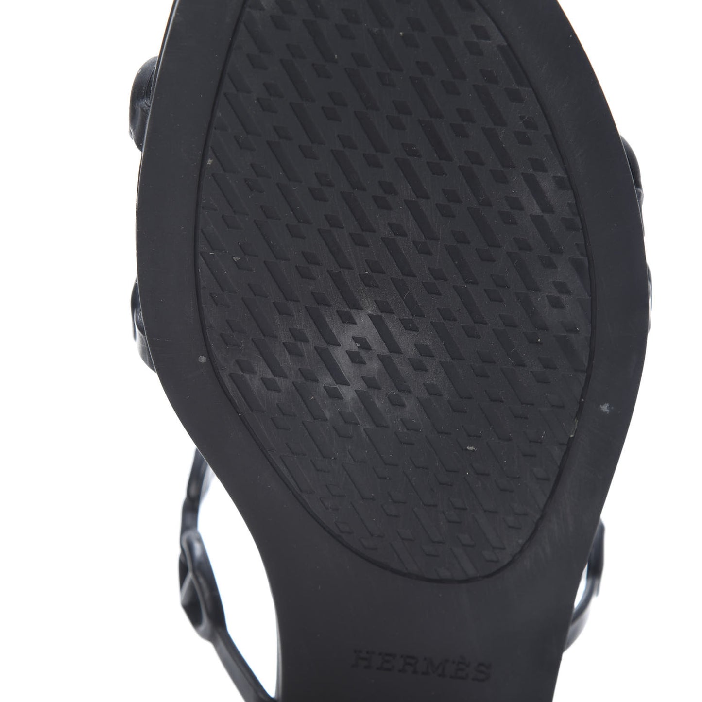 Rubber Chaine d'Ancre Rivage Sandals 38 Black