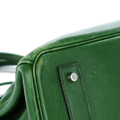 Hermes Evergrain JPG Shoulder Birkin II 42 Vert Laurier 7 of 27