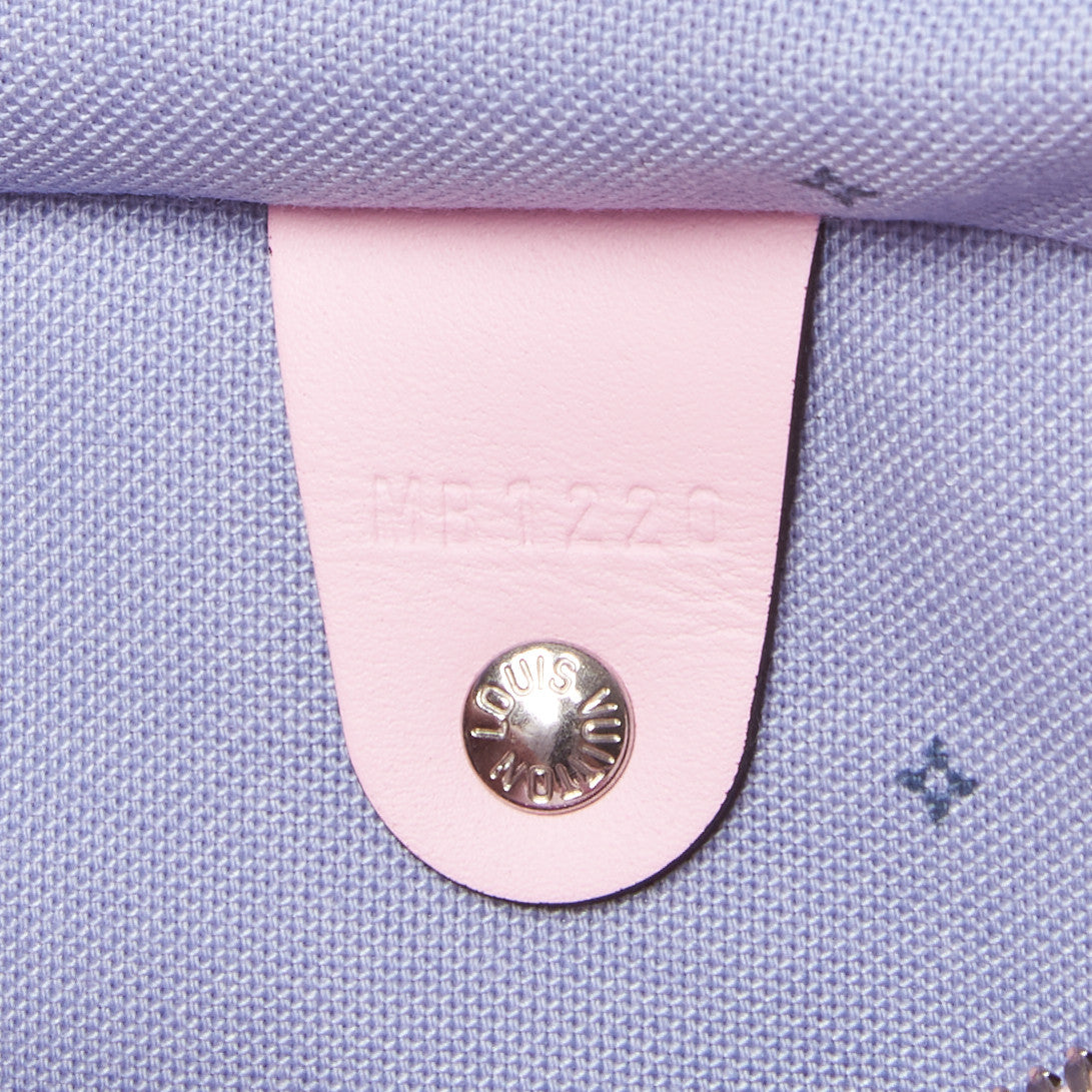 Louis Vuitton Monogram Escale Speedy Bandouliere 30 Pastel 8 of 9