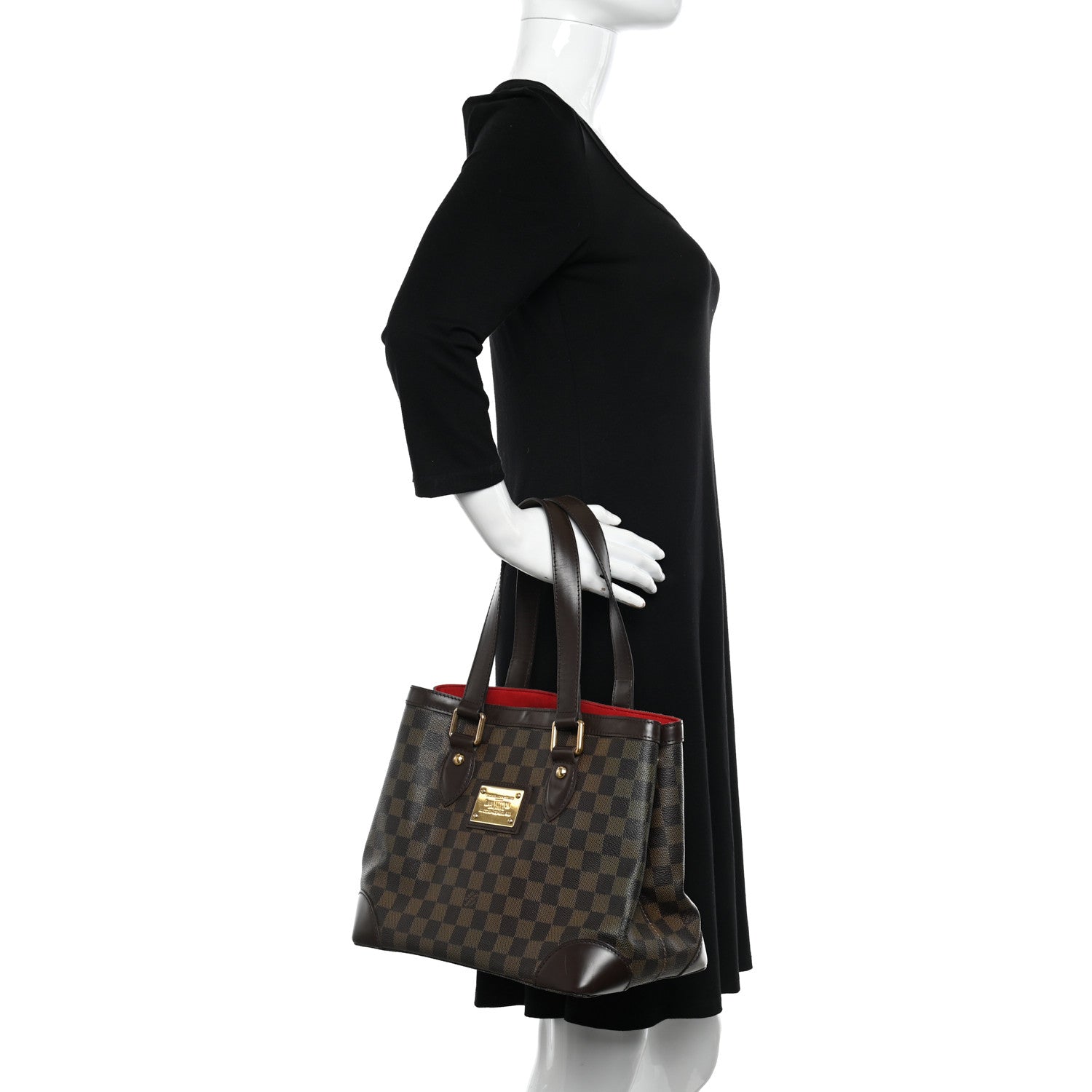 Louis Vuitton Damier Ebene Hampstead PM 3 of 10