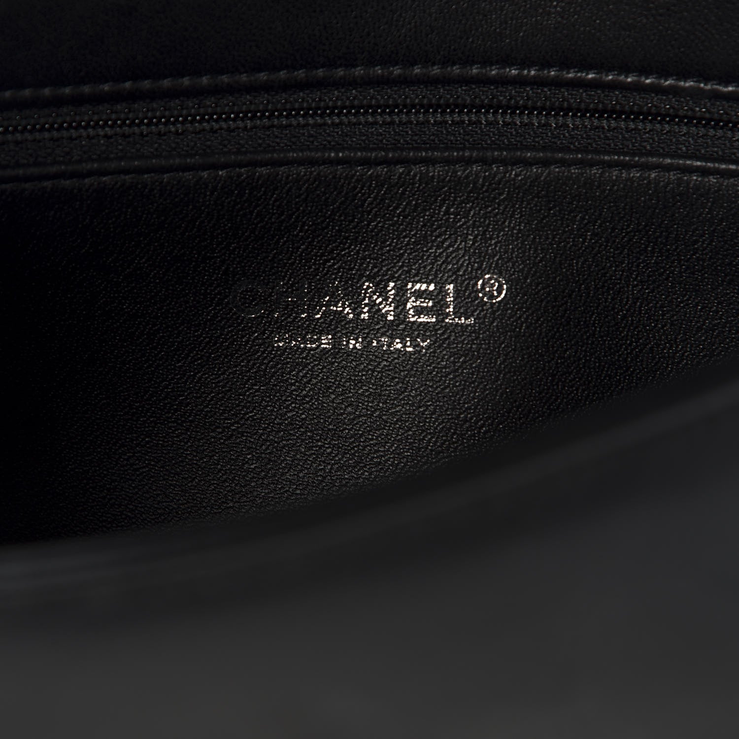 Chanel Lambskin Quilted Yin Yang Shoulder Bag Ivory Black 7 of 10