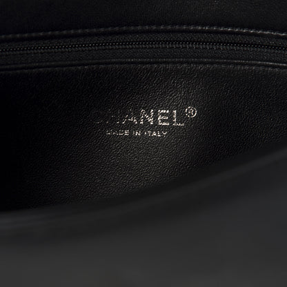 Chanel Lambskin Quilted Yin Yang Shoulder Bag Ivory Black 7 of 10