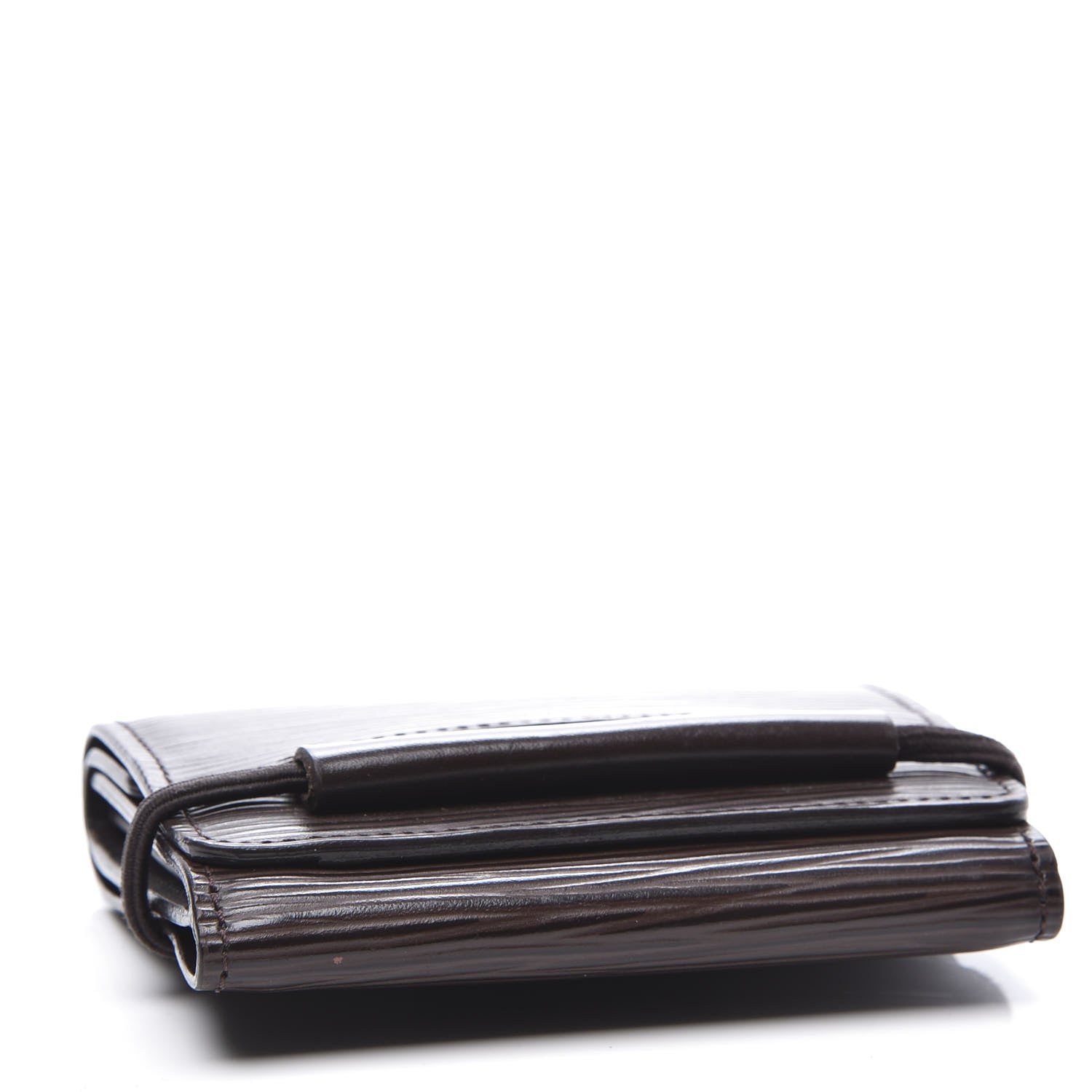 Louis Vuitton Epi Porte-Monnaie Elastique Wallet Moka 3 of 7